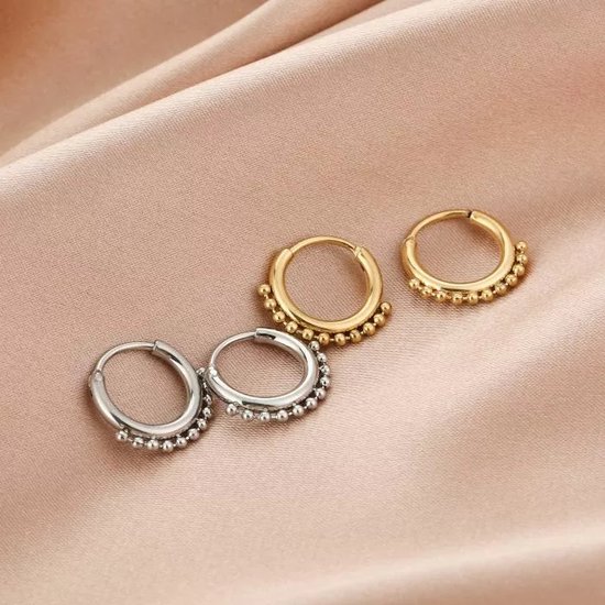 Bijoutheek Boucles d&rsquo;oreilles petites boules Argent