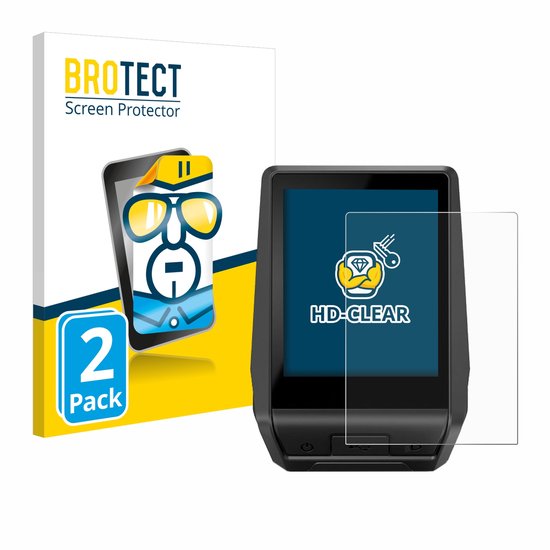 BROTECT – Protecteur d&rsquo;écran pour Bosch Nyon 2021 / 2020 – Film de Protection Transparent (2 Pièces)