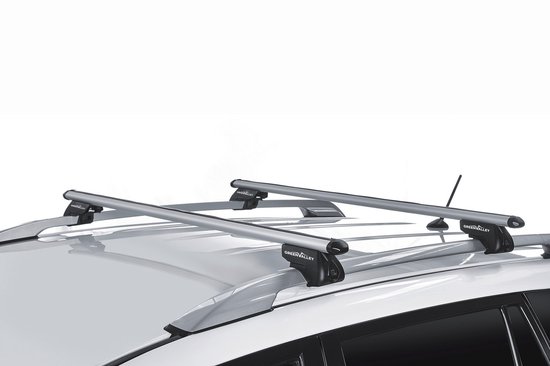 Barres de toit adaptées pour Seat Arona (KJ) 2017-présent Green Valley Easy One SW Alu argent