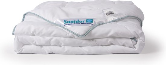 Couette d&rsquo;été Sanidor Health Guard – Double – 200×220 cm – Wit