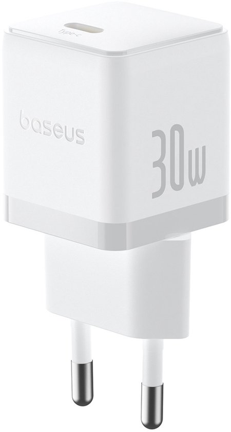 Baseus Palm 30W USB-C Chargeur Mural Pour Téléphones Et Tablettes Avec Charge Rapide