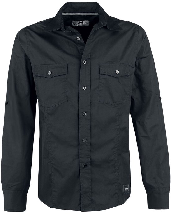 Chemise basique Zwart Premium by EMP pour homme – M