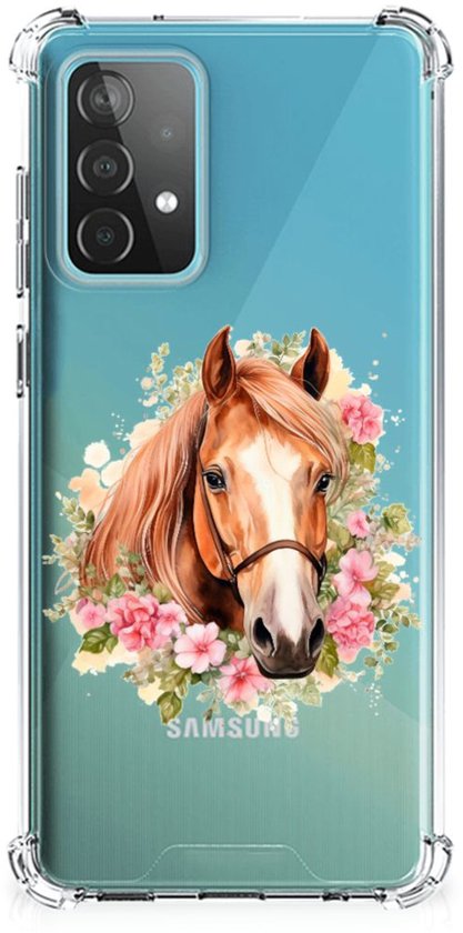 Coque Anti-choc adaptée au Samsung Galaxy A52 4G/5G Cheval