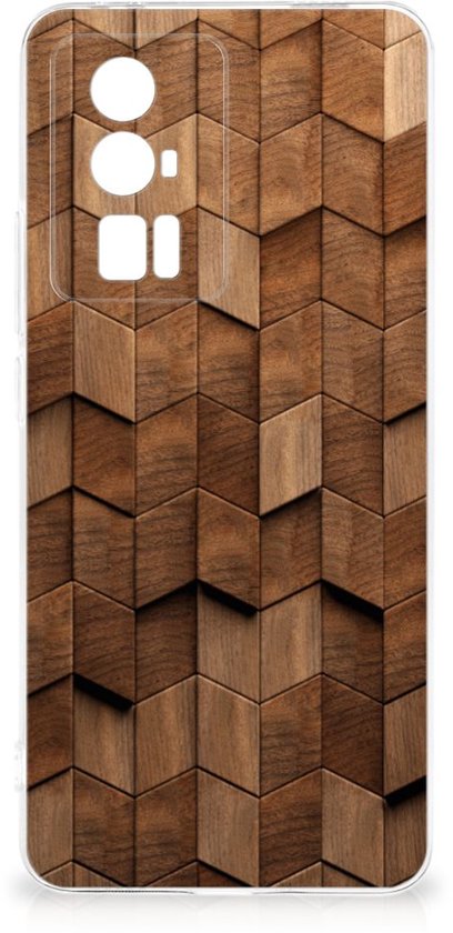 Étui Bumper adapté aux cubes en bois Xiaomi Poco F5 Pro