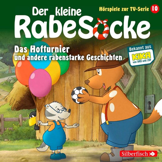 Das Hofturnier, Die Waldprüfung, Bruder-Alarm! (Der kleine Rabe Socke – Hörspiele zur TV Serie 10)Livre audio