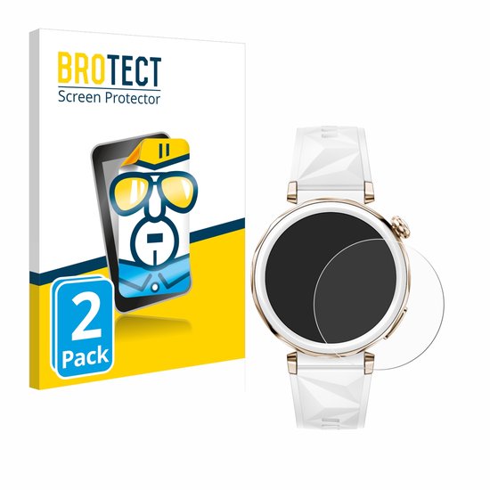 BROTECT – Protecteur d&rsquo;écran pour Huawei Watch GT 5 Pro (42 mm) – Film Protection d&rsquo;écran transparent 2 Pièces