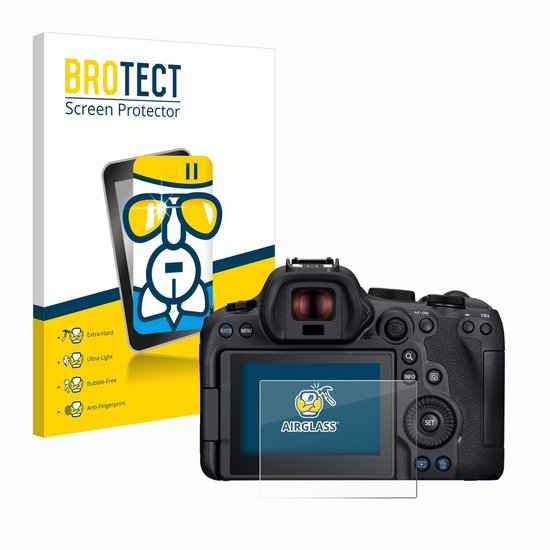 BROTECT – Protecteur d&rsquo;écran pour Canon EOS R6 Mark II – Film de protection Verre de protection transparent