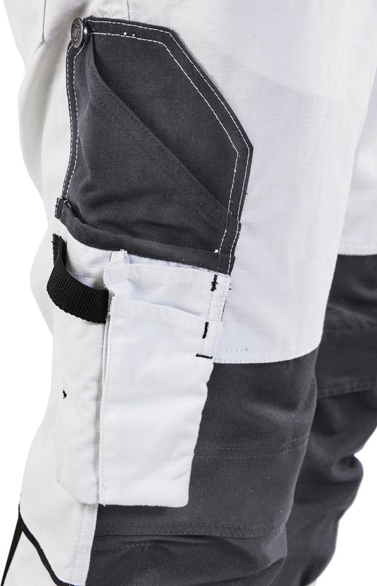 Blaklader Pantalon de travail pour peintre stretch 1095-1330 – Wit/ Gris foncé – D96