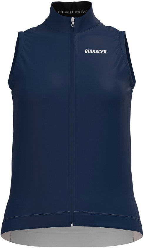 BIORACER Icon – Wind Body Tussenseizoen – Dames – Misty Nautica – Winddicht & Thermisch – Maat L