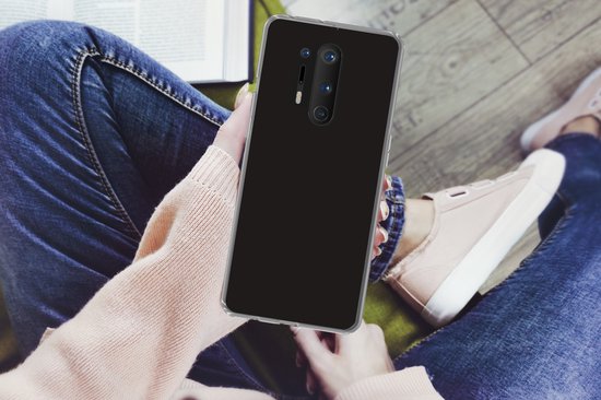 Coque OnePlus 8 Pro – Grijs – Motifs – Automne – Saisons – Coque de téléphone en Siliconen