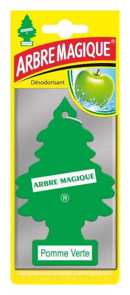 ARBRE MAGIQUE – Désodorisant voiture – Parfum pomme – 11116 24