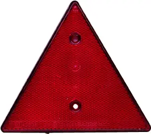 AJ.BA – Triangle de remorque rouge – 16150