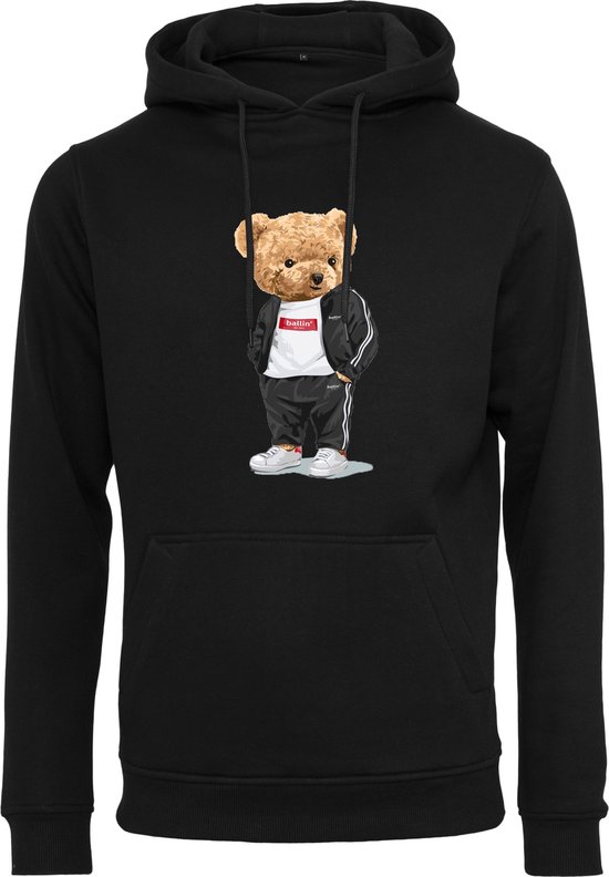 Ballin Est. 2013 – Sweats à Sweats à capuche pour hommes Bear Tracksuit Hoodie – Zwart – Taille XL