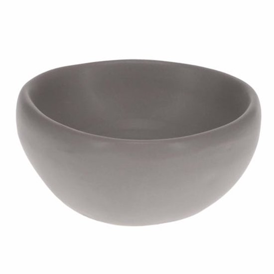 Bol à dîner Duvo+ Stone Triangle Bull&rsquo;S Eye Grijs M – 300 ml – 13,5 x 13,5 x 6 cm