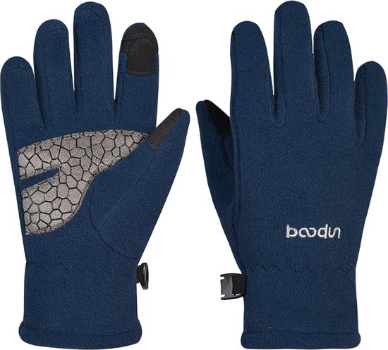 Déstockage !- Gants avec écran tactile / Garçons/ Filles/ Enfants 2-4 ans /Polaire polyester/Taille S – Blauw