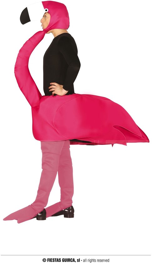 Costume de flamant rose