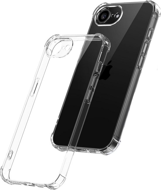 Coque pour iPhone 17e – Silicone Gel TPU Transparent Protection Souple Ultra Mince