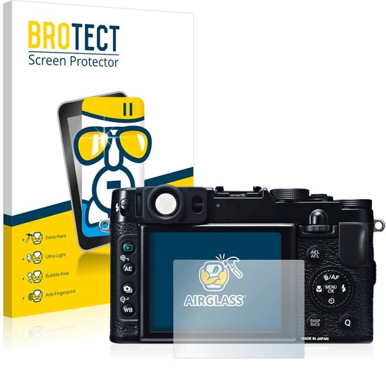 BROTECT – Protecteur d&rsquo;écran pour Fujifilm X20 – Film de protection Verre de protection transparent