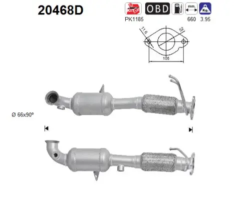 Catalyseur AS 20468D