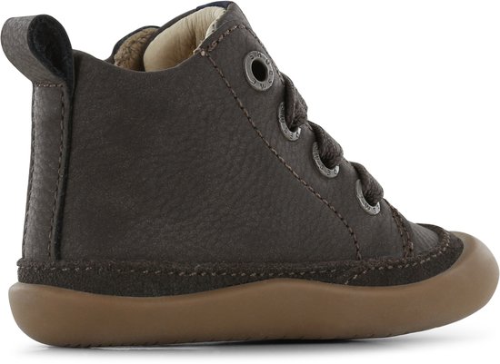 Bébé | Chaussures à lacets | Garçons | Marron foncé | Cuir | Shoesme | Taille 23