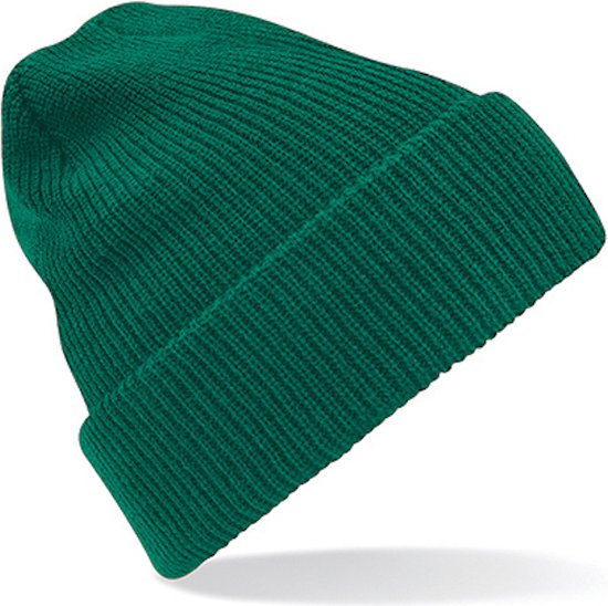 Beechfield &lsquo; Original Heritage Beanie&rsquo; Vert Bouteille