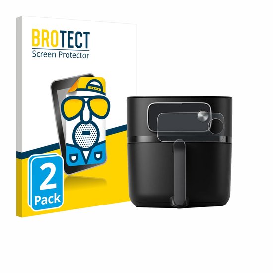 BROTECT – Film de protection d&rsquo;écran mat pour Philips Airfryer HD9876/90 (2 pièces)