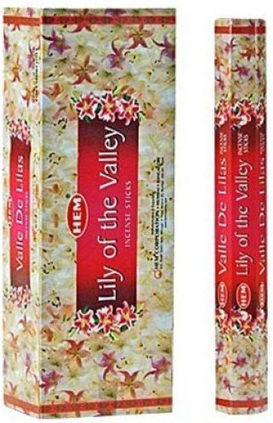 Encens HEM Lily of the Valley (6 paquets)
