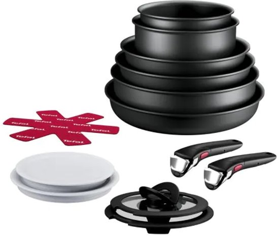 Batterie de cuisine Tefal Ingenio Eco Resist 13 pièces – induction L3979542