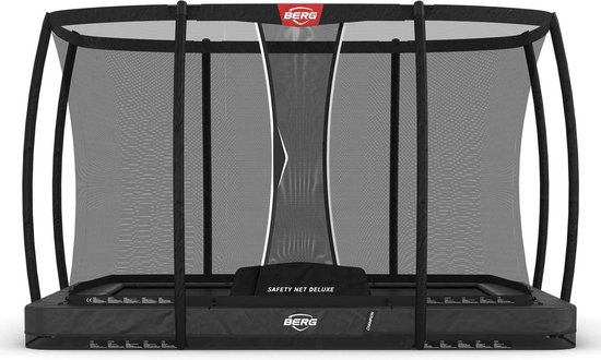 BERG Ultim Champion InGround 330 Grey + Safety Net Deluxe