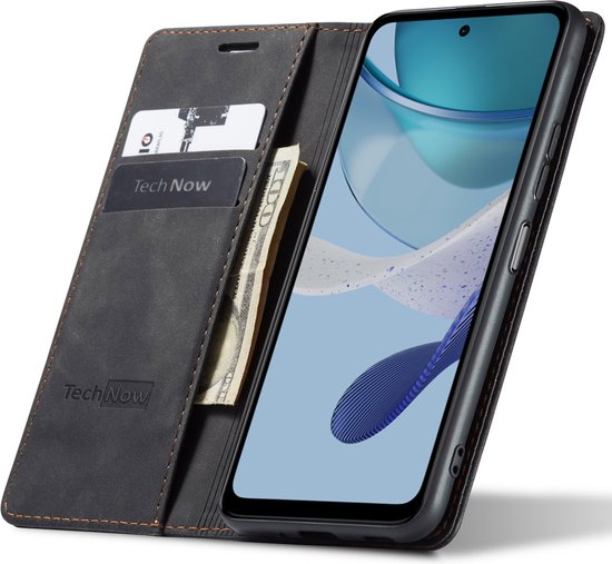Étui adapté pour Xiaomi 14T / 14T Pro – Book Case Cuir Slimline Zwart