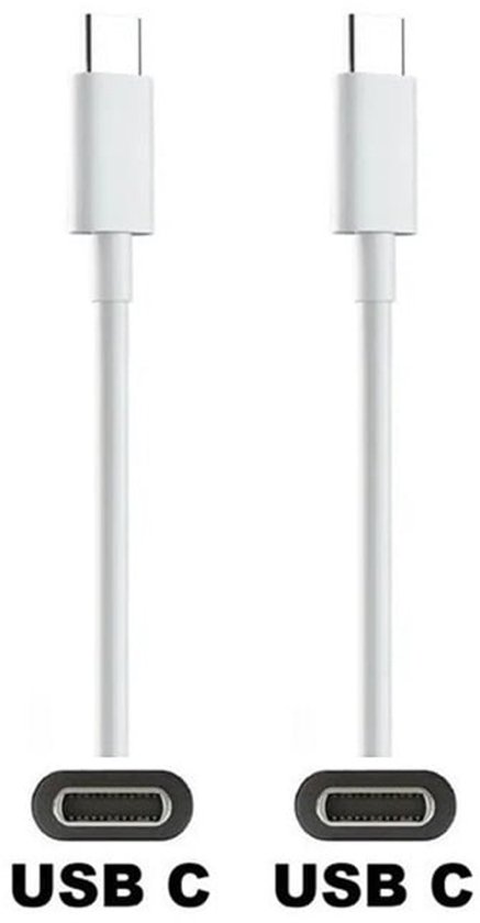 Câble de charge OneOne 1,5 m. Câble USB C vers C robuste. Câble de chargement robuste compatible avec Nokia T20, T21, X10, X100, X20, X30, X5, X7, X71, XR20, XR21, 9 PureView