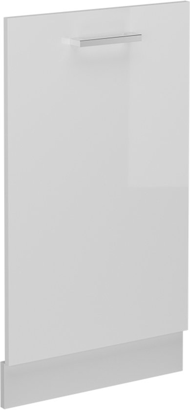 Couvercle pour lave-vaisselle Vicco R Line – 45 cm sans plan de travail Wit brillant sans plan de travail