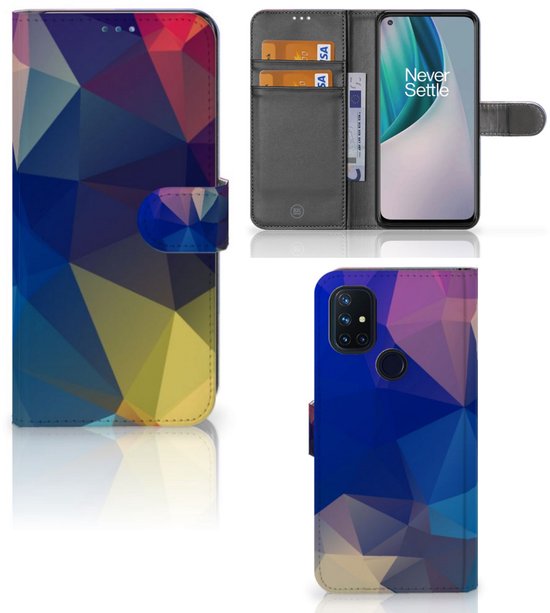 Coque OnePlus Nord N10 Coque pour Polygon Noir