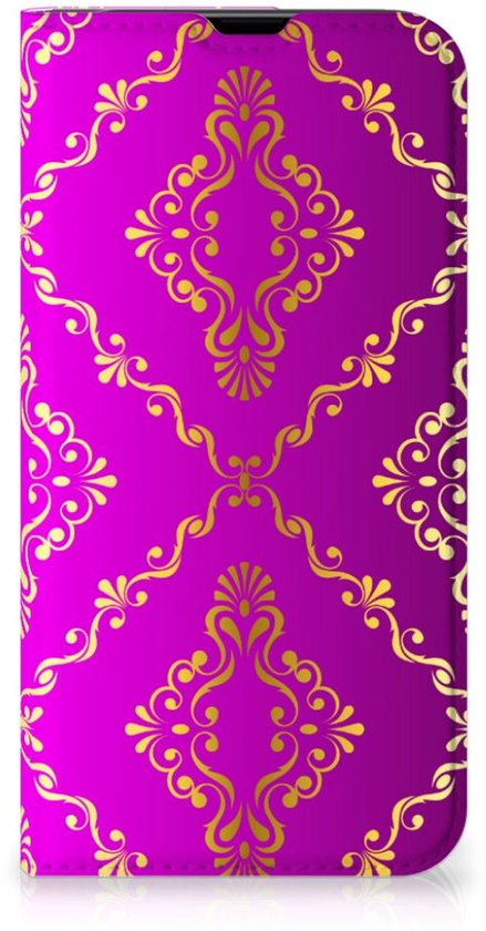 Coque de téléphone avec photo iPhone 13 Pro Smart CoverCase Baroque Rose