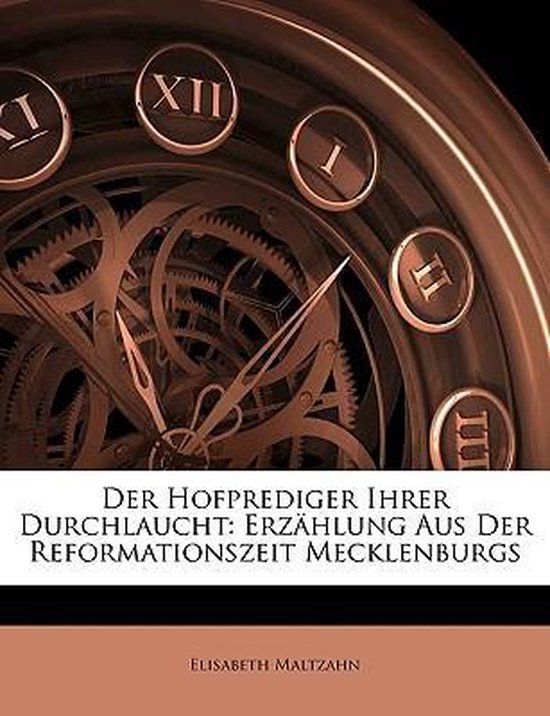 Der Hofprediger Ihrer Durchlaucht Erzahlung Aus Der Reformationszeit Mecklenburgs