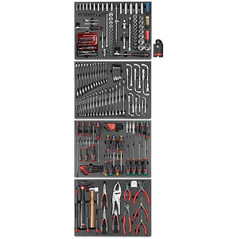 FACOM – Composition mousse 3/3 – 4 tiroirs – CM.LPF – Avec outils