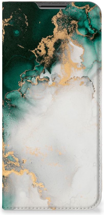 Étui support adapté pour OPPO A54 5G | A74 5G | A93 5G Marbre Vert