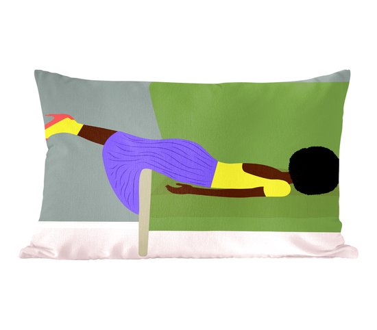 Coussins Coussins décoratifs – Oreillers de salon – 60×40 cm – Femme – Minimalisme – Design