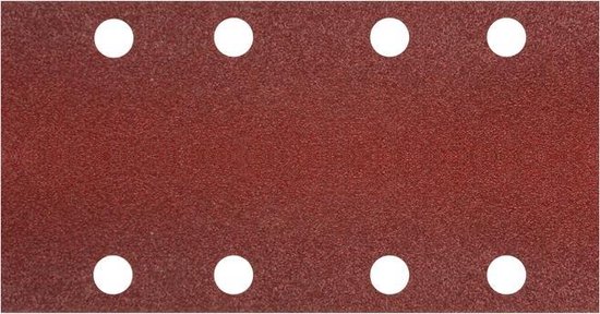 Bande de ponçage Grit 40 – Avec fermeture velcro – 93x185mm – 6 pièces