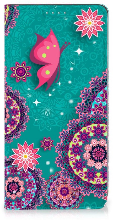 Bookcase Cercles et Papillons Samsung Galaxy S24