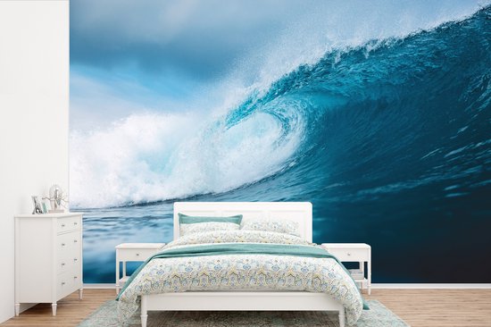 Behang – Fotobehang Zee – Golf – Surfen – Breedte 330 cm x hoogte 220 cm