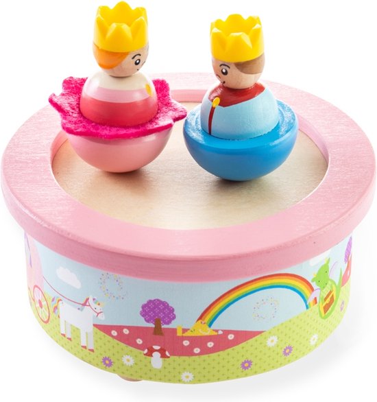 Boîte à musique – Prince & princesse – Contes de fées – 12,3×6,3cm