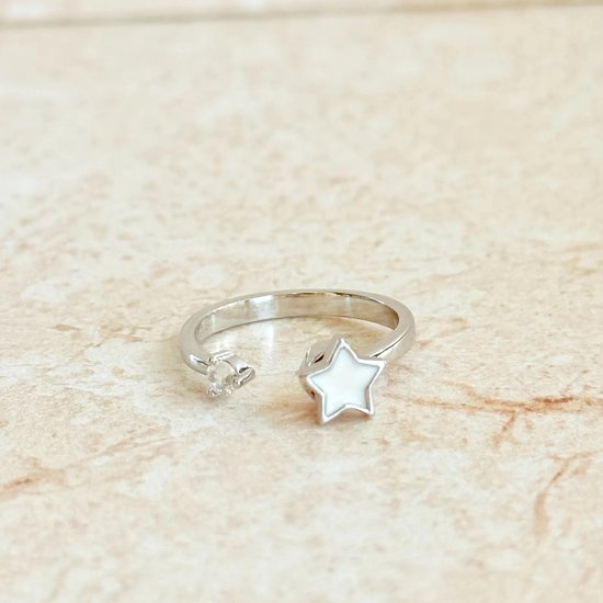 Bague anti-stress étoile – anti-stress – anti-anxiété – anneau tournant