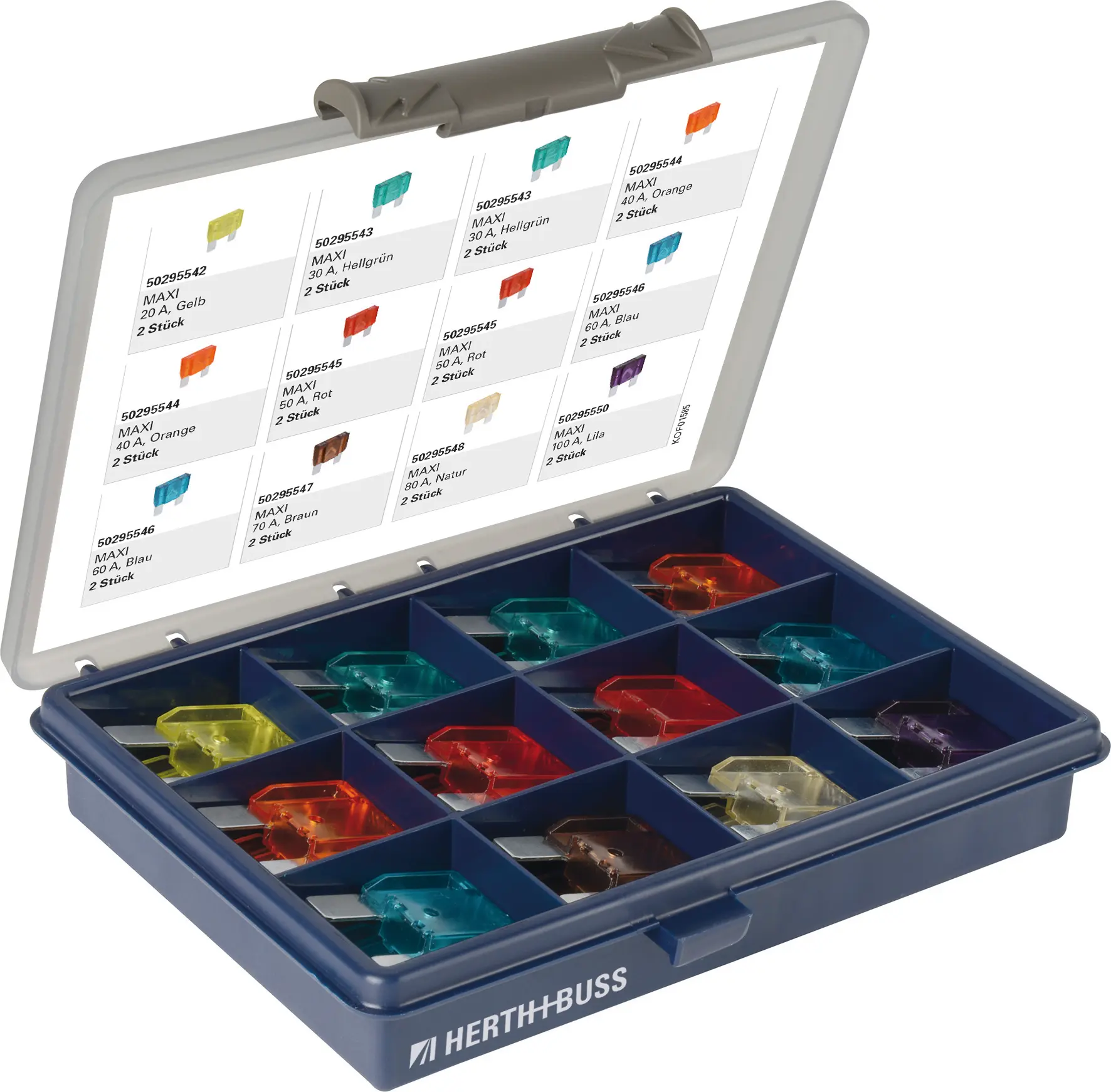 HERTH & BUSS – D43 Assortiment 13 fusibles plats m – 54295540