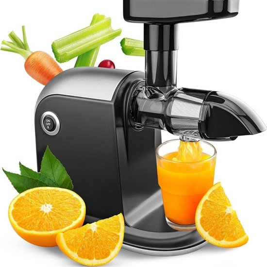 Centrifugeuses à jus Quvo® pour légumes et fruits – Centrifugeuses à jus – Slowjuicer – Grijs – 44 cm x 32 cm x 20 cm