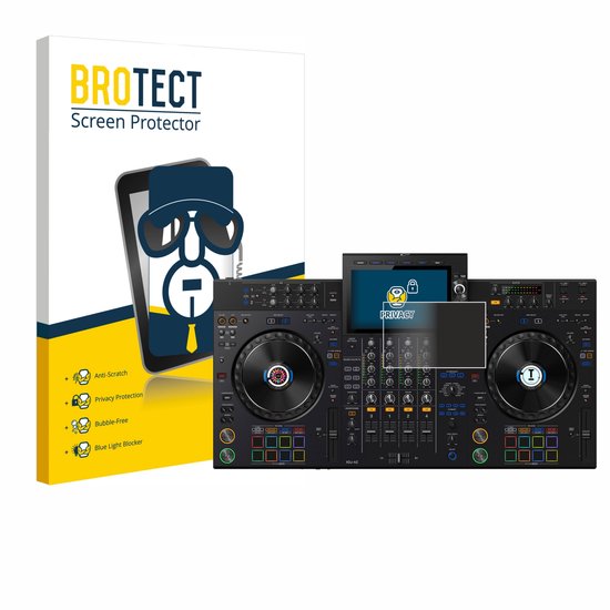 BROTECT – protection d&rsquo;écran de confidentialité pour AlphaTheta XDJ-AZ – Film de protection filtre de lumière bleue