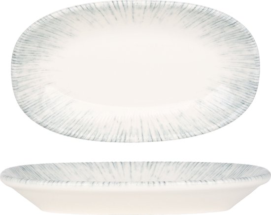 Bol de service Bonna – Iris – Porcelaine – 19×11 cm – lot de 2
