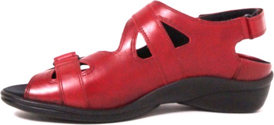 Durea 7258 215 3171 largeur E Couleur : Rouge (Cerise) taille : 4 (37)