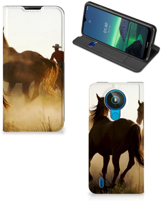 Bookcase Nokia 1.4 Smart Cover Cowboy