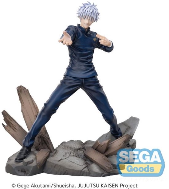 Figurine Anime japonais – Inventaire caché de Jujutsu Kaisen/Mort prématurée Luminasta – Satoru Gojo Fierce Battle